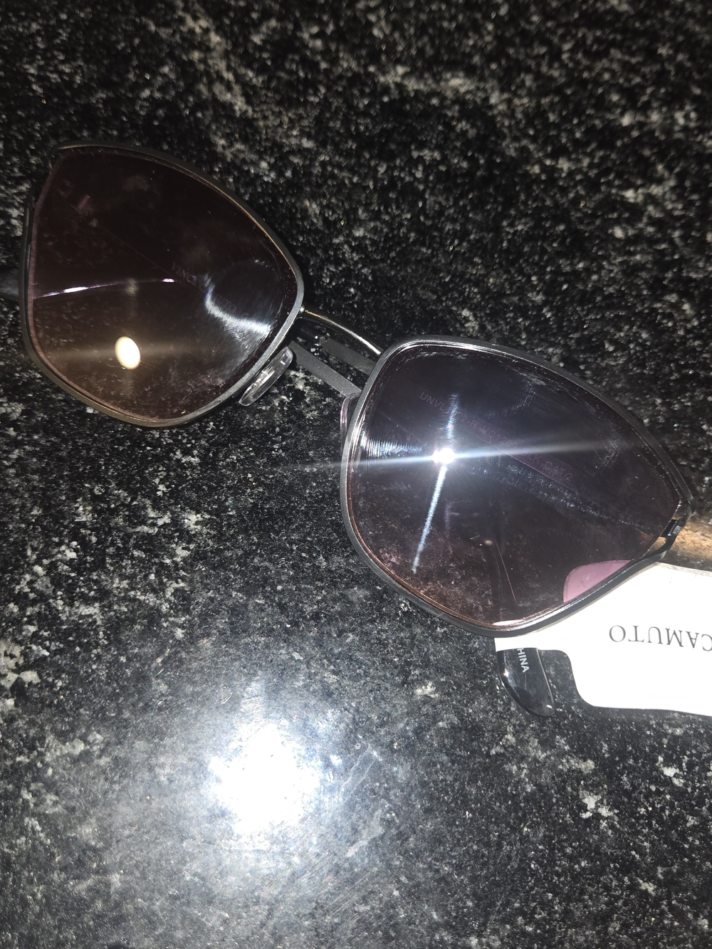 Vince Camuto Women's Sunglasses - Tinted Lenses with Black Frame